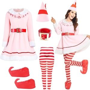 Women’s Jovie Elf costume from the movie “Elf”